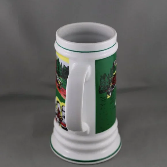 Beer Mug - Olde Style Pilsner Bottle Label Wrap Graphic - Ceramic Mug - Picture 5 of 8